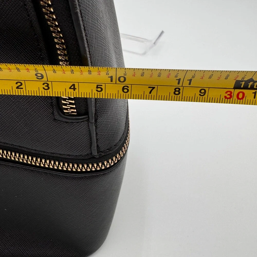 Montana West Black Fashion Backpack MWC2-061BK Saffiano Gold Hardware NWT‎